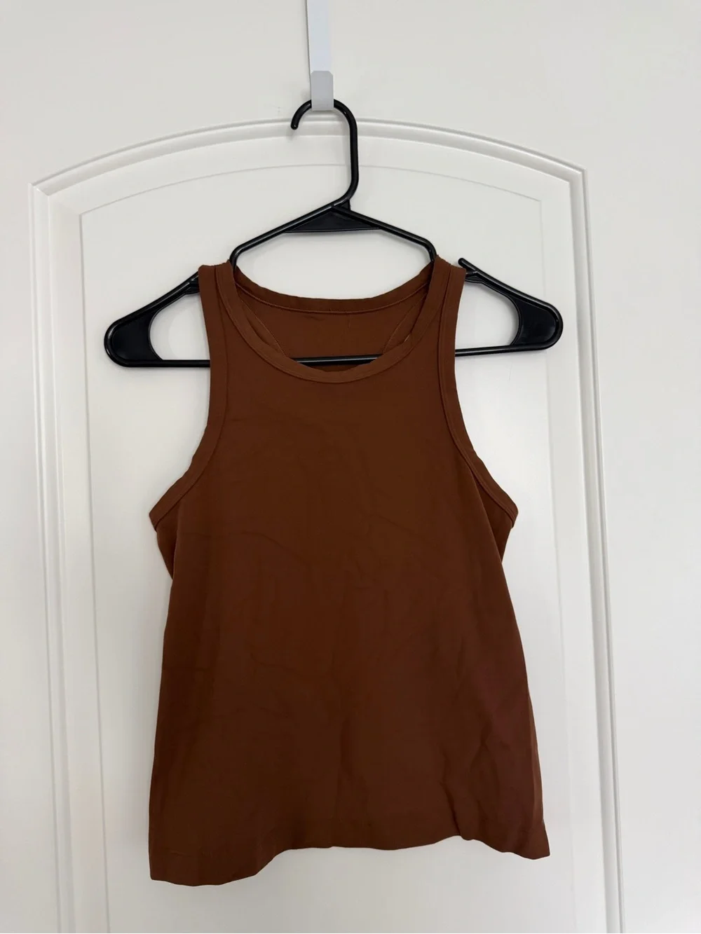 lululemon athletica Brown Racerback Tank Top